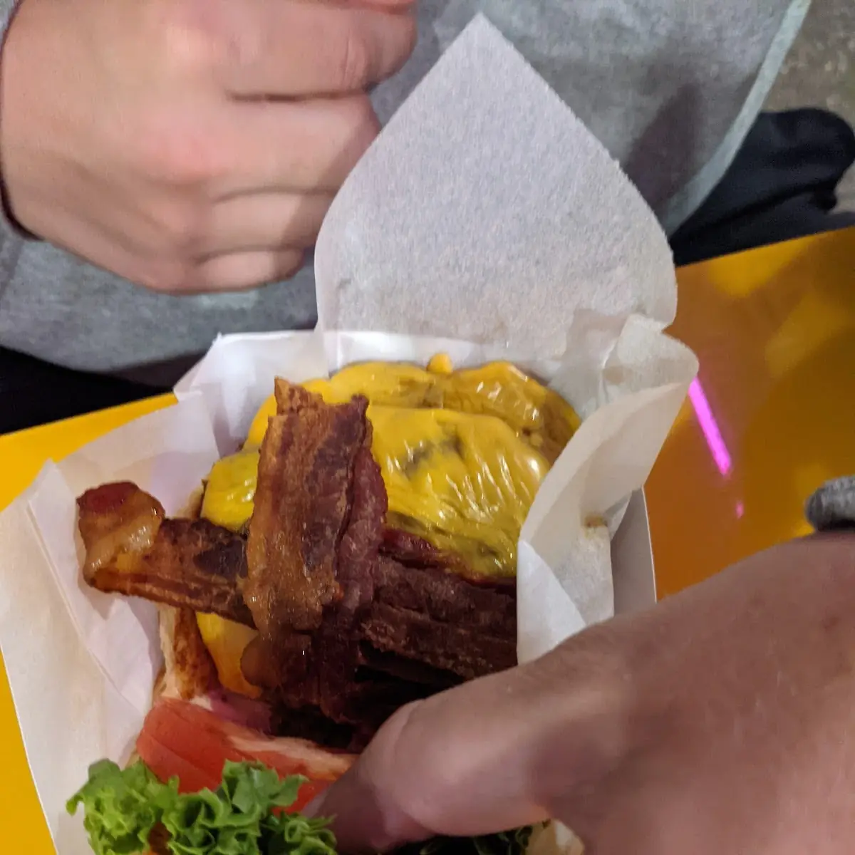 Bacon Cheese Burger