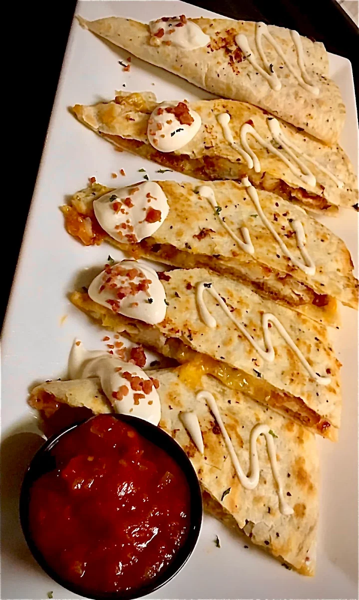 Chicken Bacon Ranch Quesadilla
