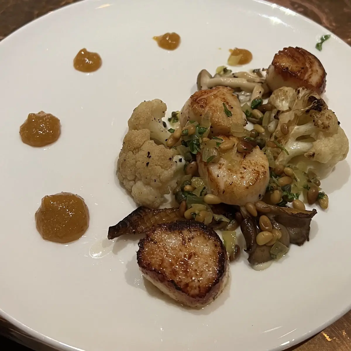 Seared Scallops