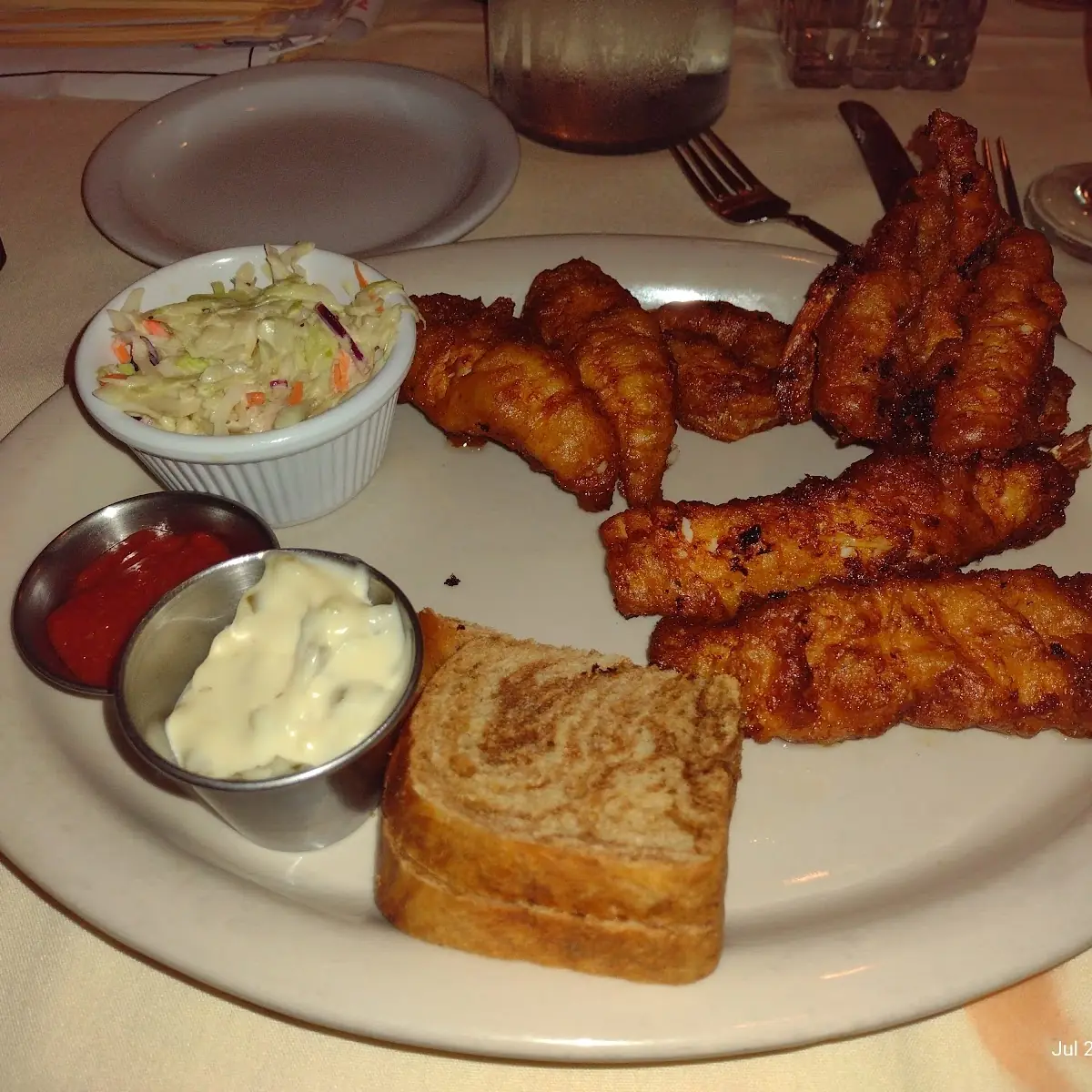 Cod Fish Shrimp and Perch Wisconsin Cheese Curds