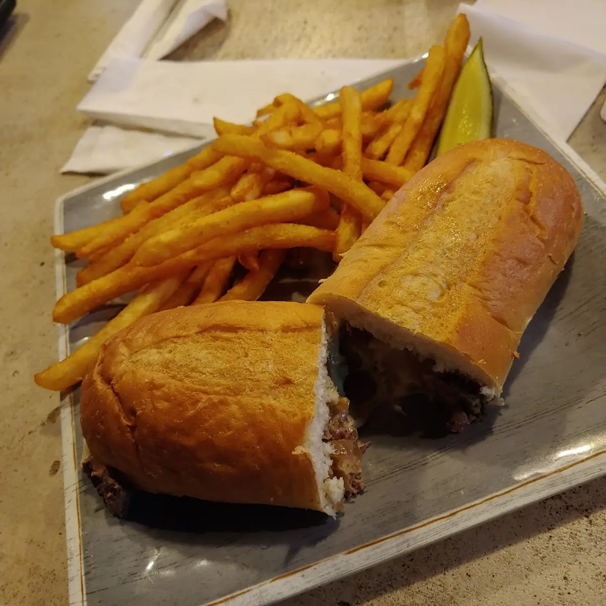 Philly Cheese Steak Sandwich