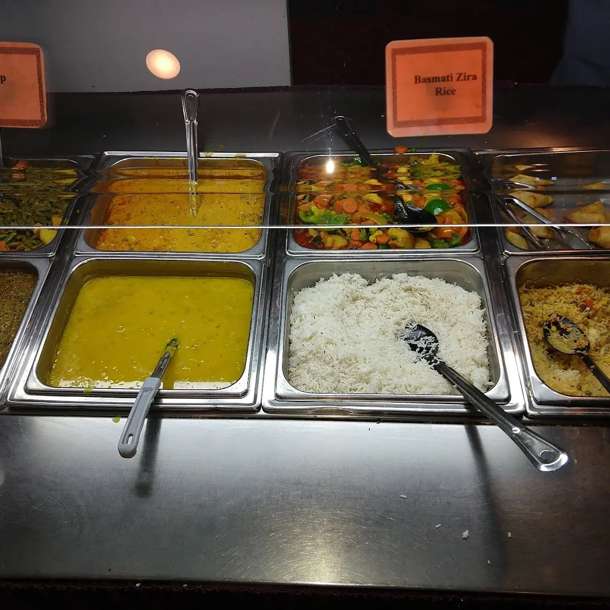 Creamy Chicken Curry Buffet