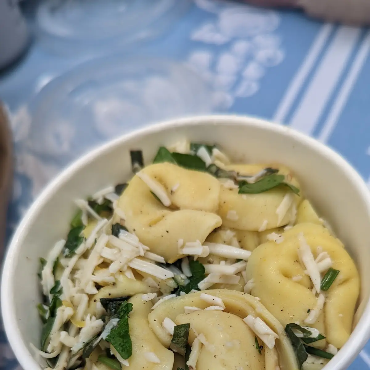 Lemon Tortellini Pasta Salad