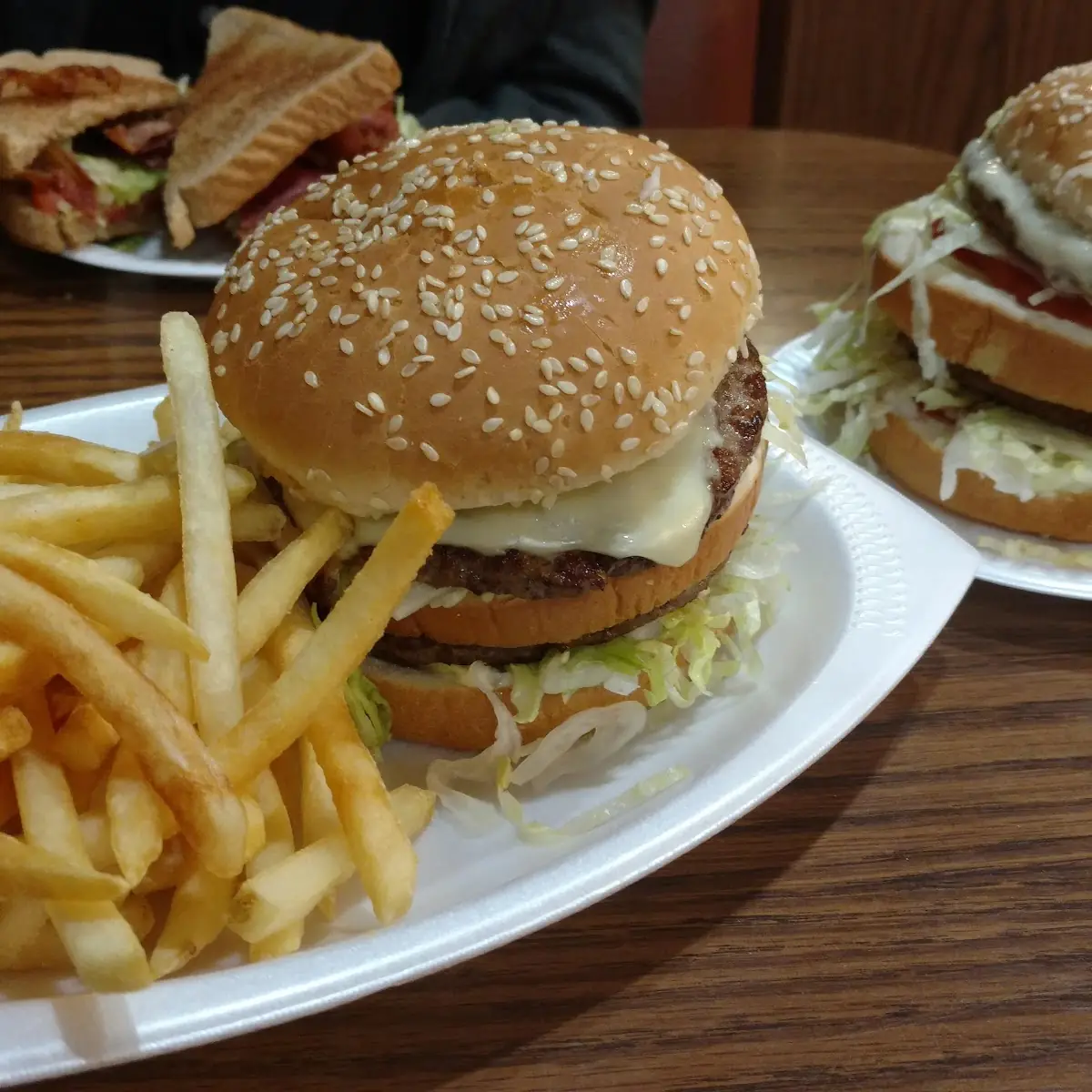 Burger Platter