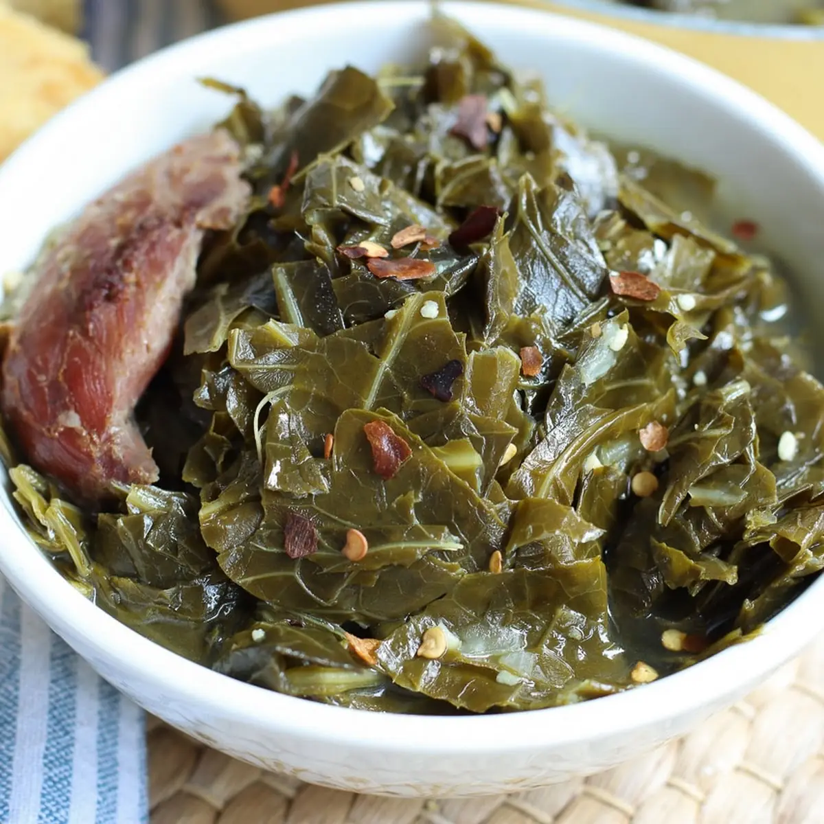 Collard Greens with Smoked Turkey