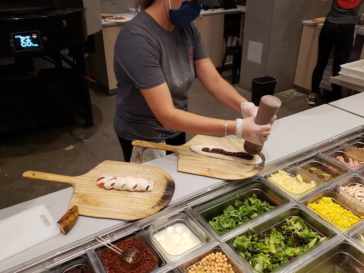 Dessert Pizzas, Pi Co. Pizza Bar