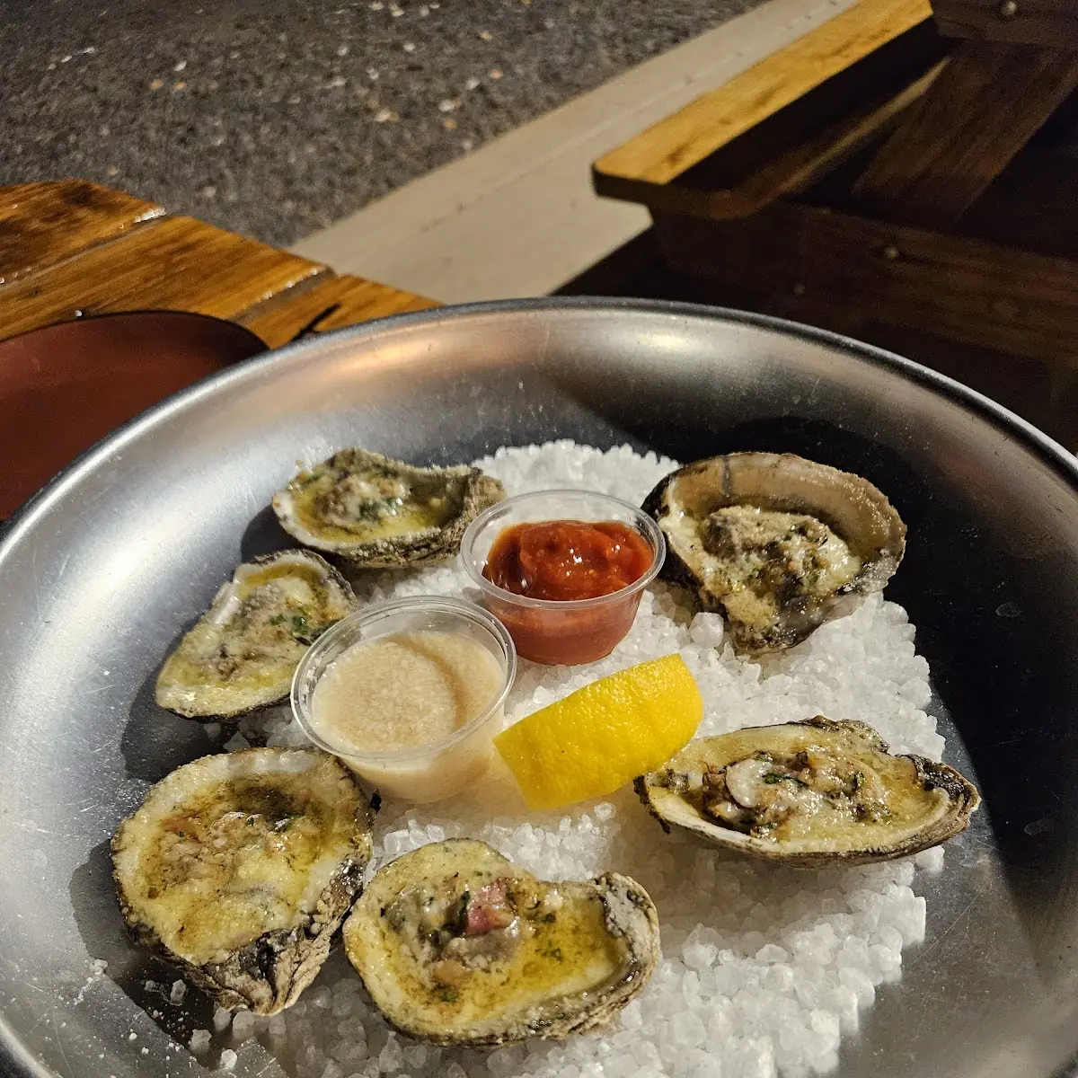Oysters Rockefeller