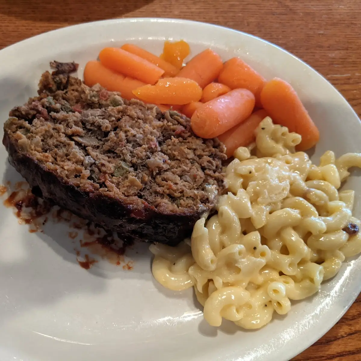 Meatloaf and Mac & Cheese