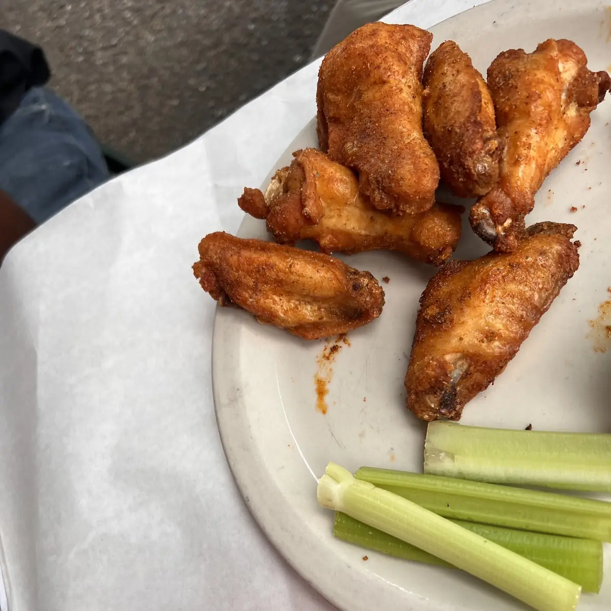 Buffalo Wings or Shrimp