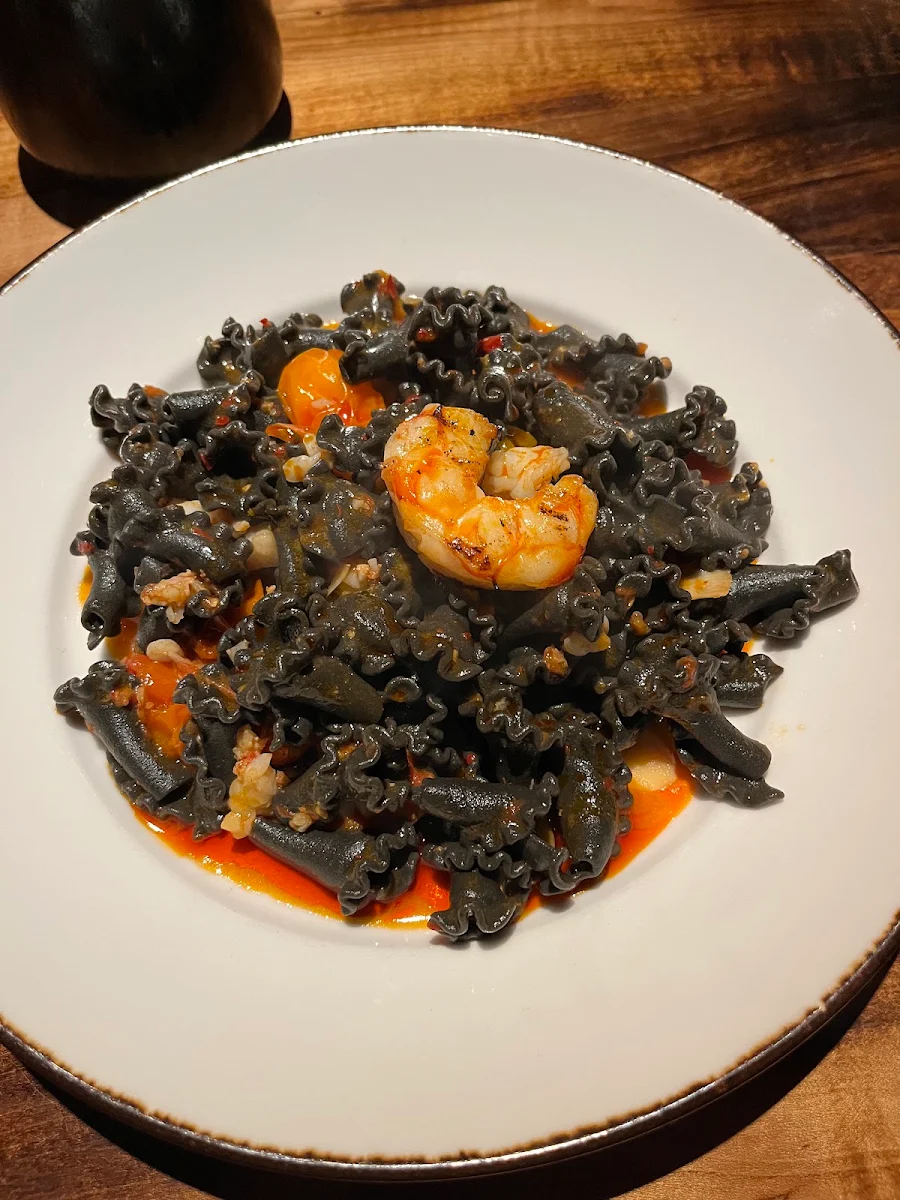 Campanelle Nero Al Gamberi, Notte Ristorante (formerly Amano Trattoria)