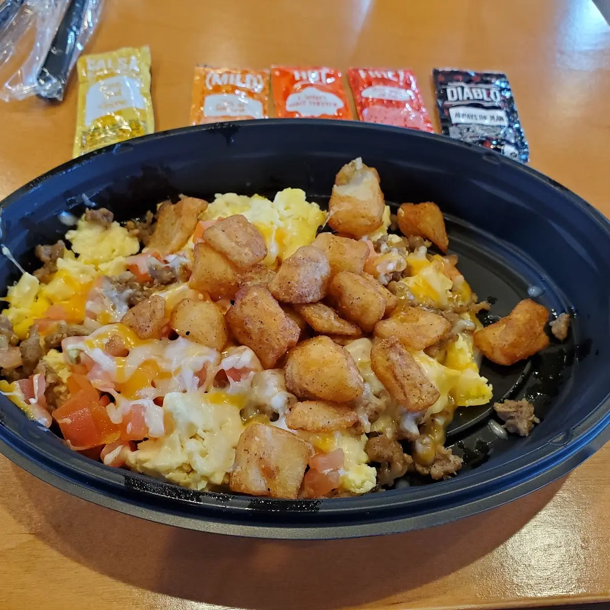 Grande Sausage Breakfast Burrito