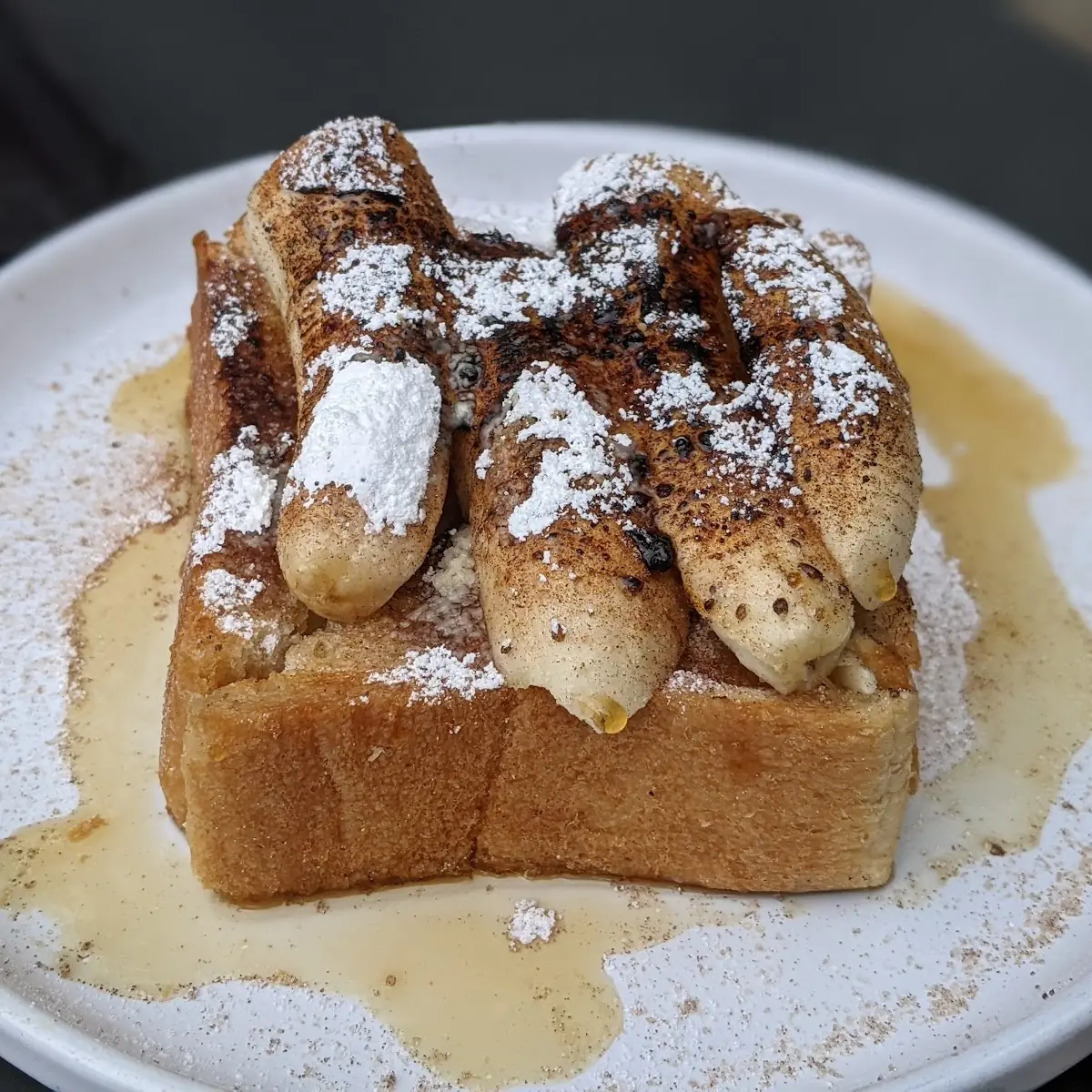 Bananas Foster Toast