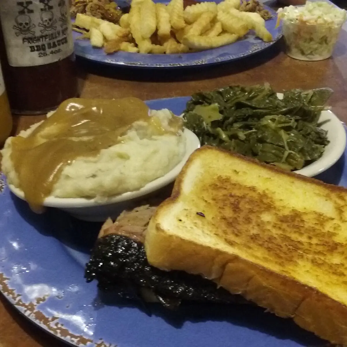Brisket Sandwich on Texas Toast