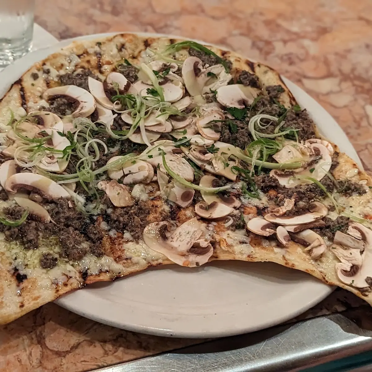 Mushroom Pizza