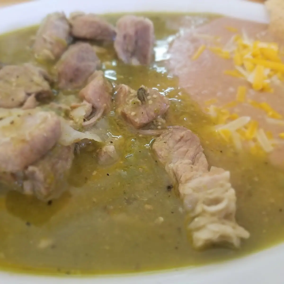 Chile Verde Plate