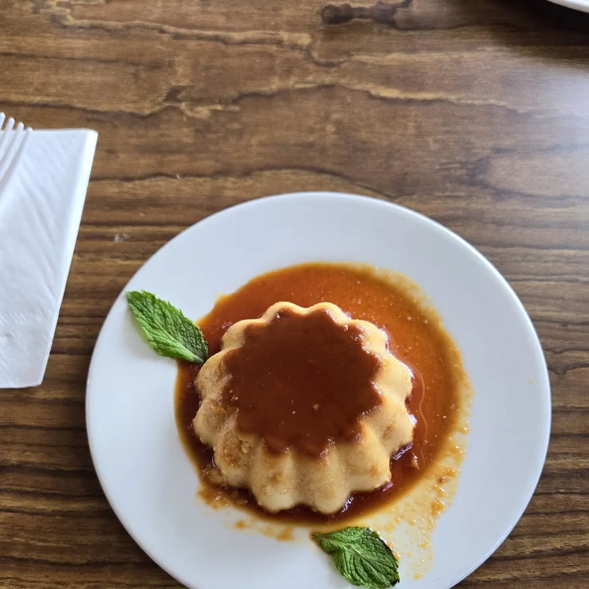 Flan Napolitano