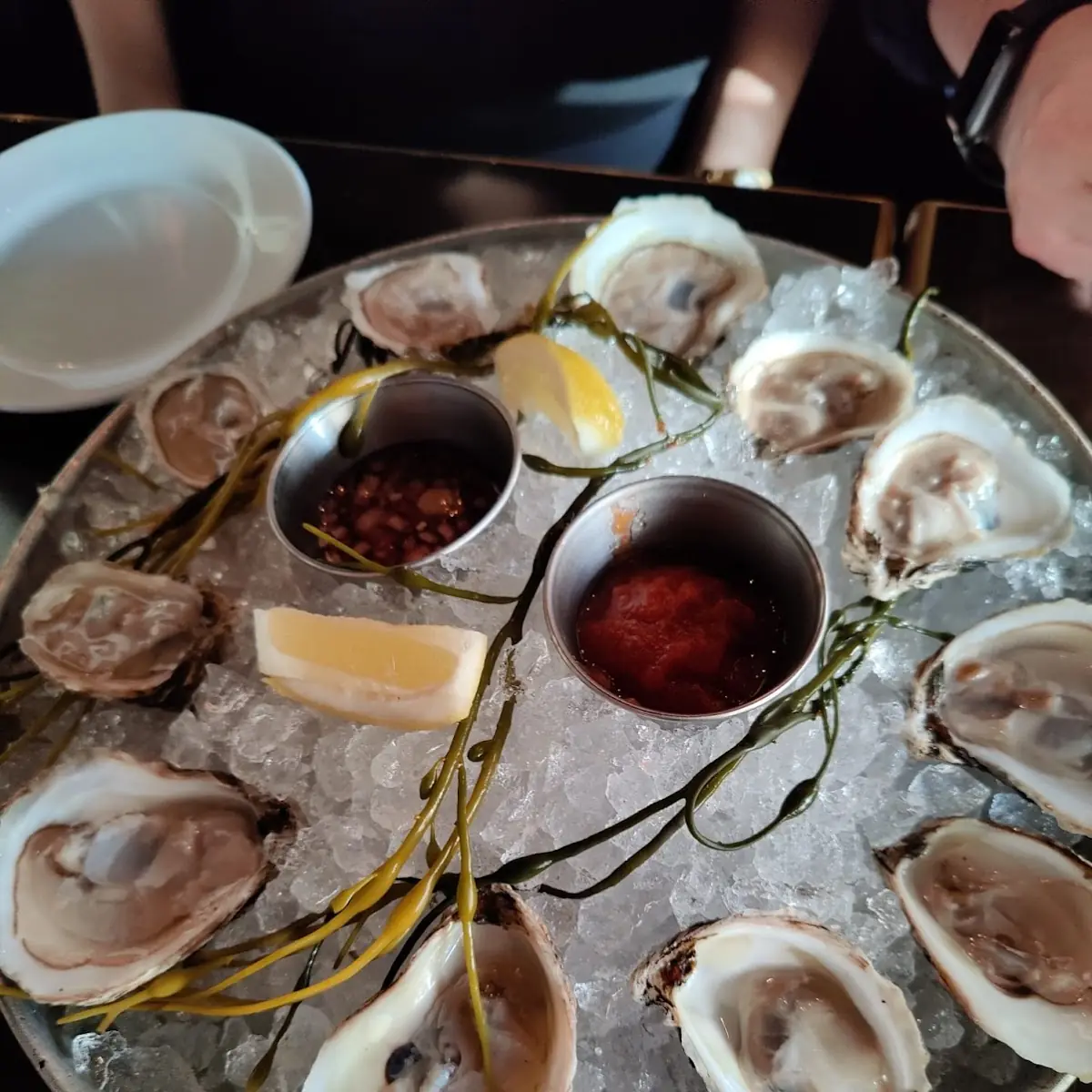 East Coast Oysters on the Half Shell