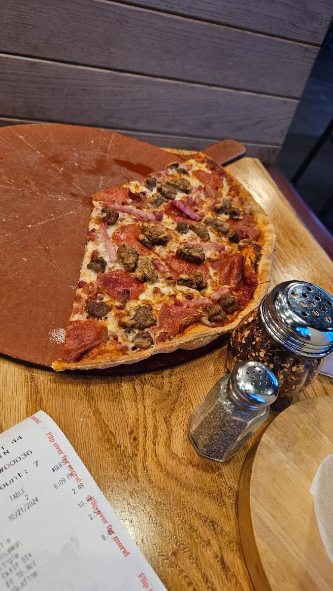 Meat Lovers Pizza Thin and Crispy