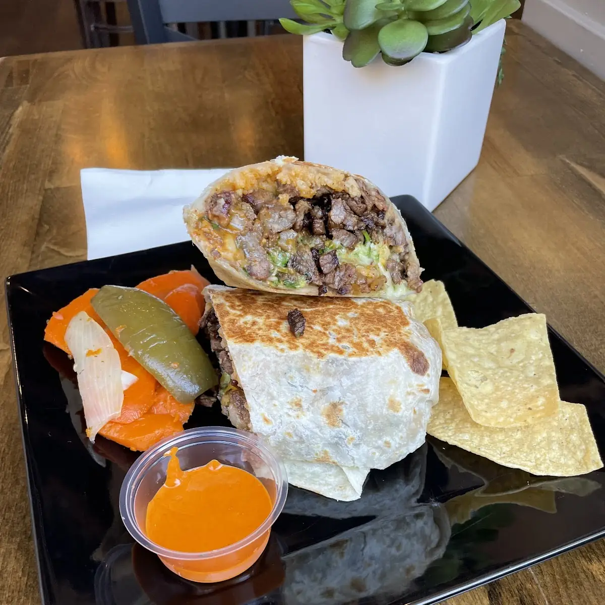 Carne Asada Burrito