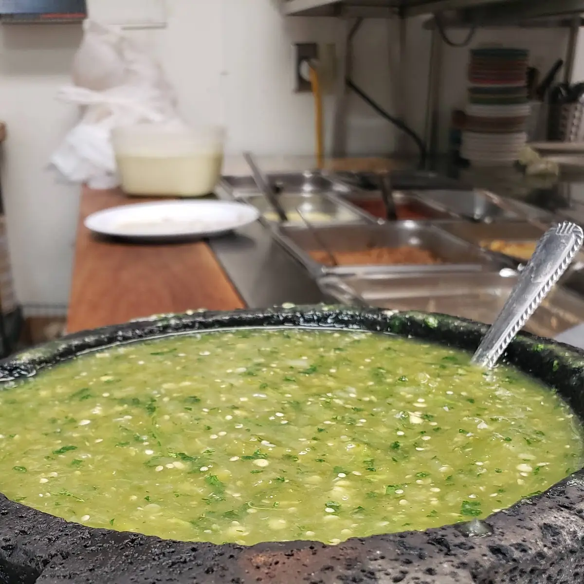 Salsa Verde De Molcajete