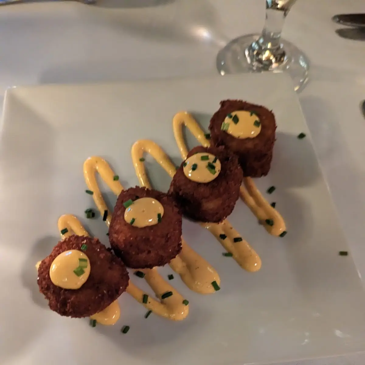 Crab Cake Appetizer