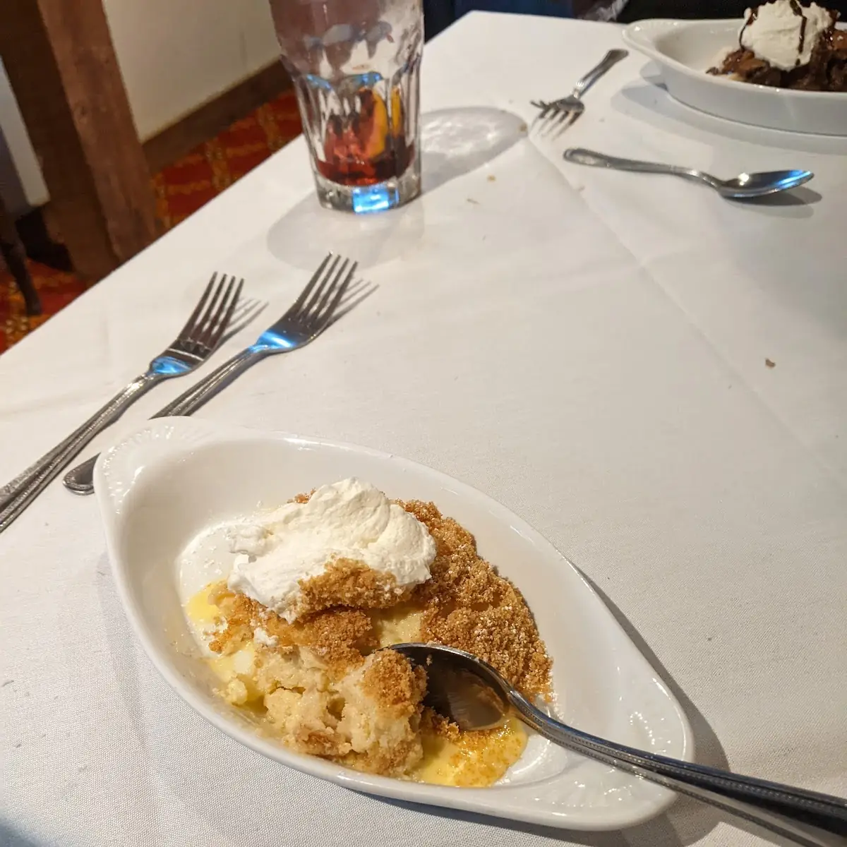 Key Lime Bread Pudding