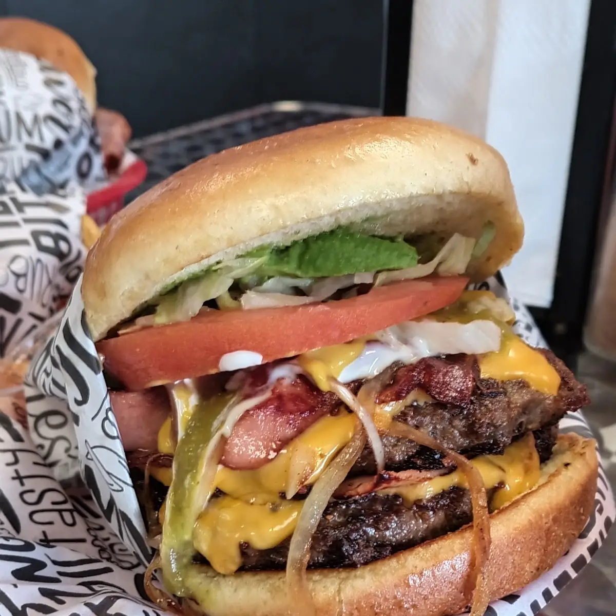 Loco Burger Double Cheeseburger Combo