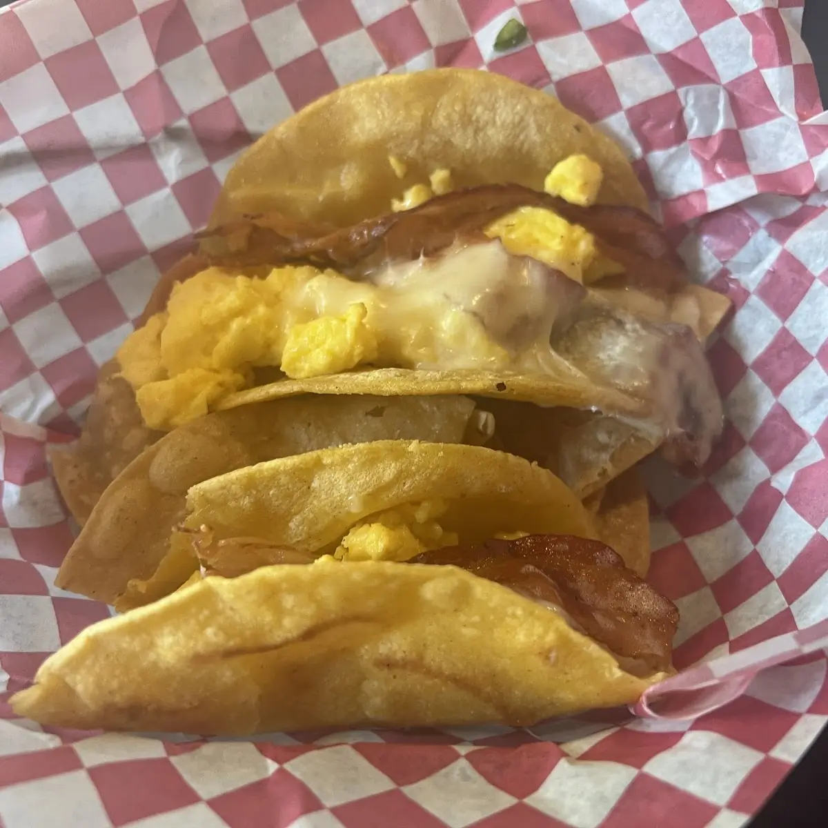 Bacon Breakfast Tacos