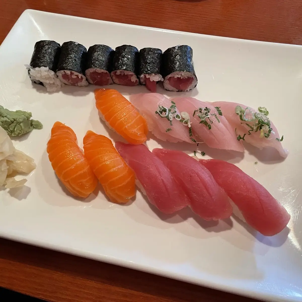 Tri-Color Sushi