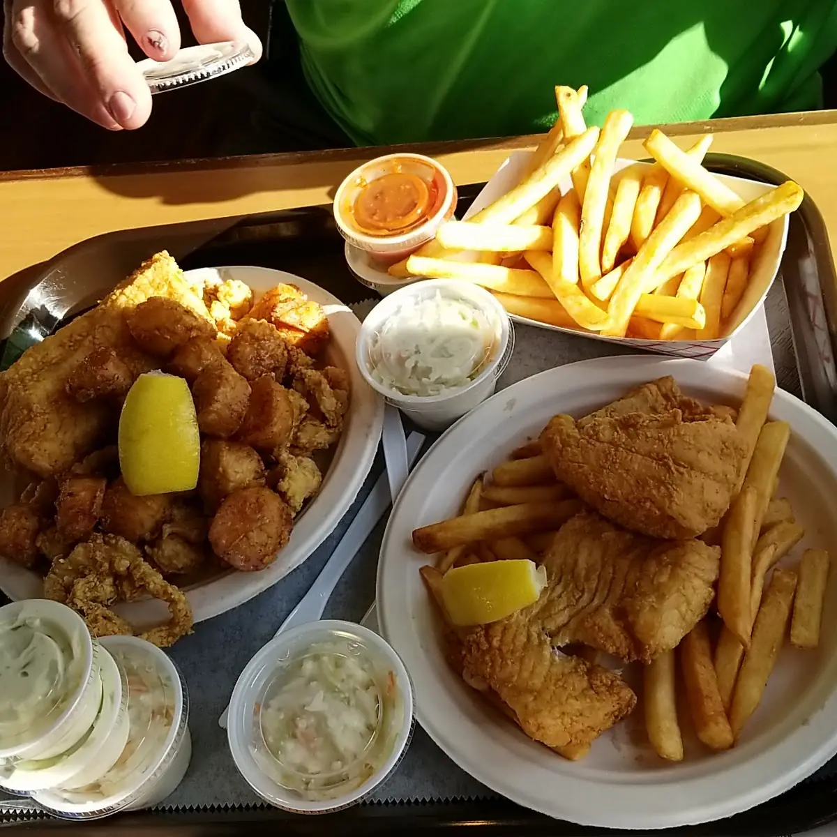 Fish and Chips Plate