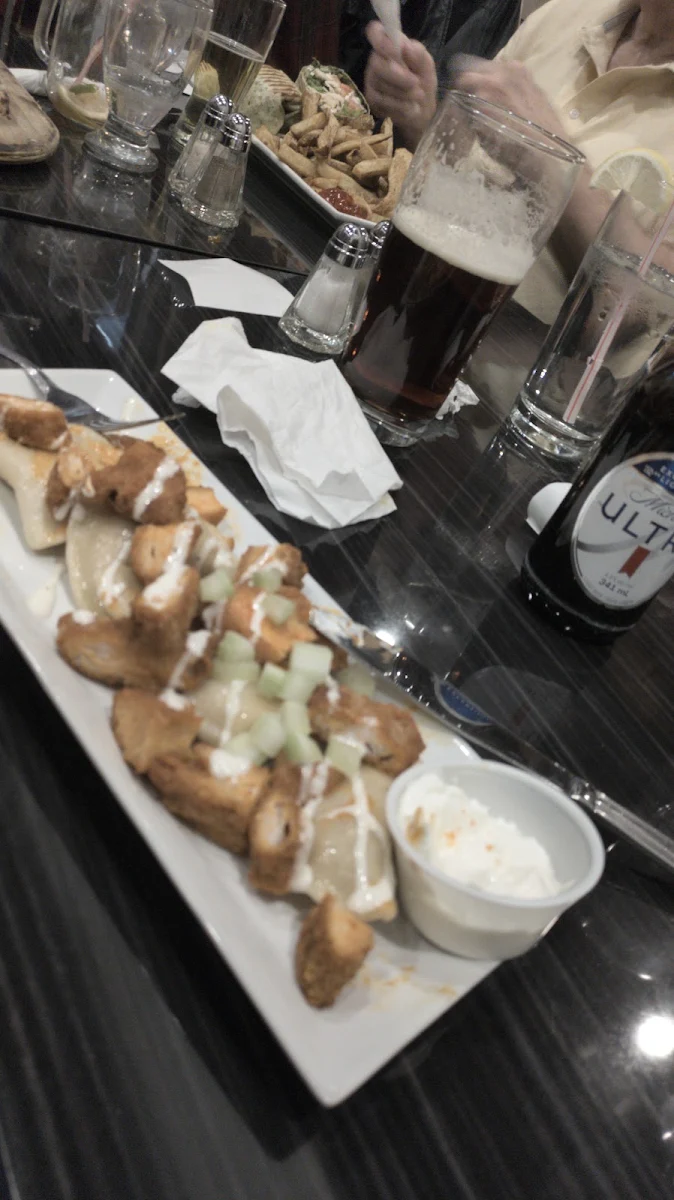 Buffalo Chicken Pierogies, The Field House Restaurant