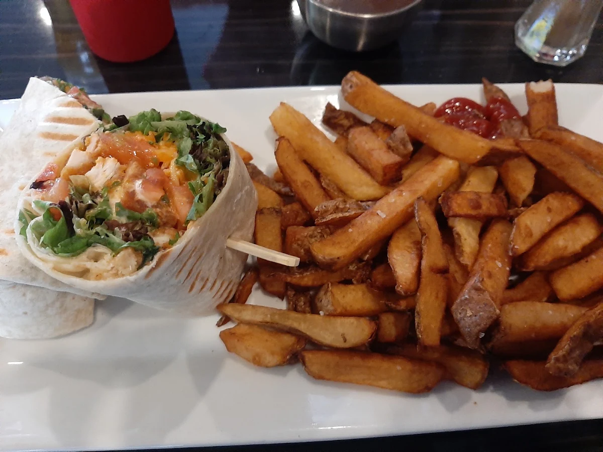 Buffalo Chicken Wrap, The Field House Restaurant
