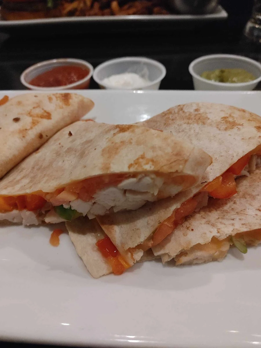 Chicken Quesadilla, The Field House Restaurant