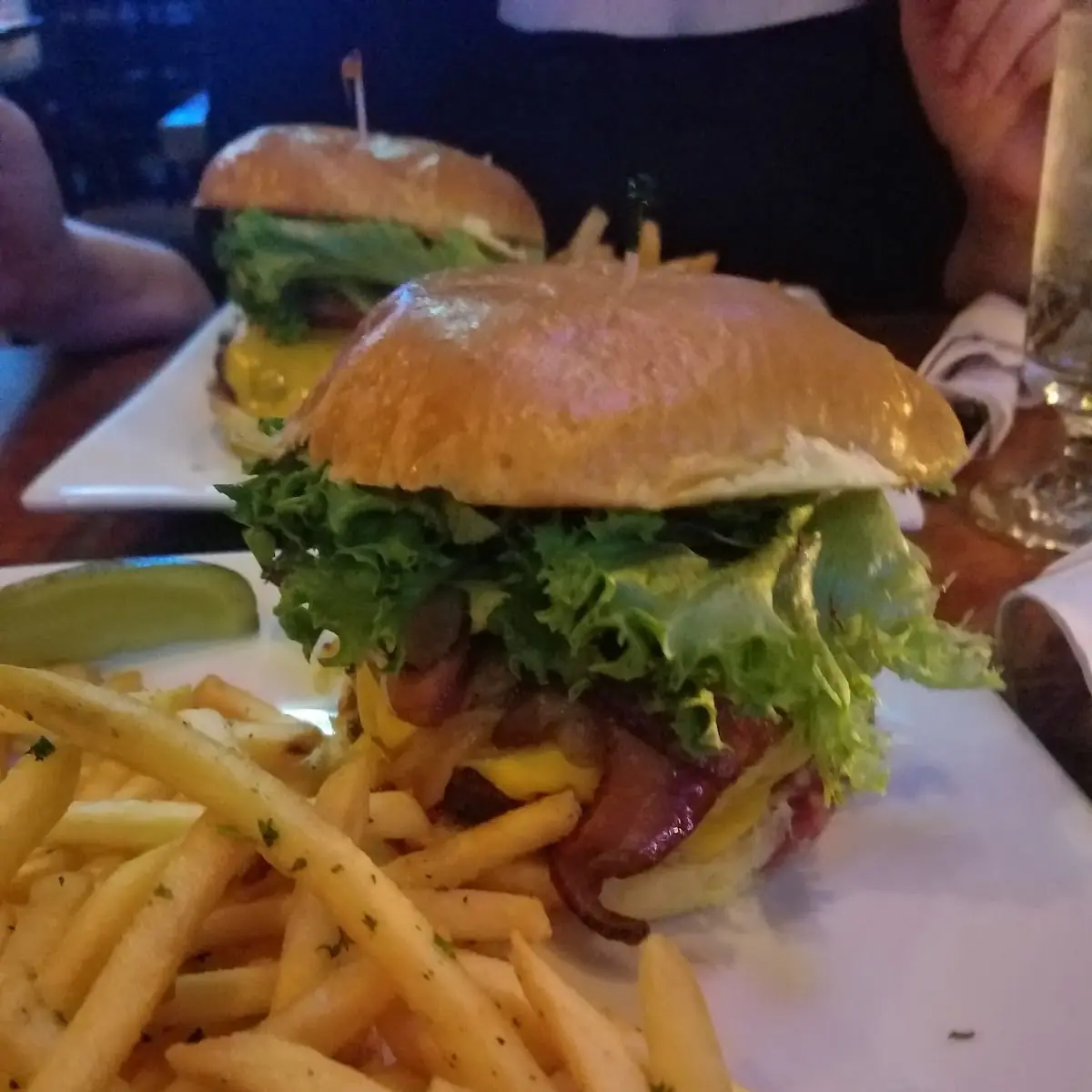 Cheeseburger with Bacon Burger