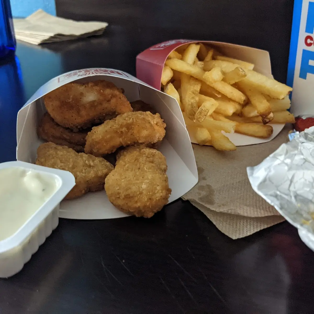 Chicken Nuggets and Fries