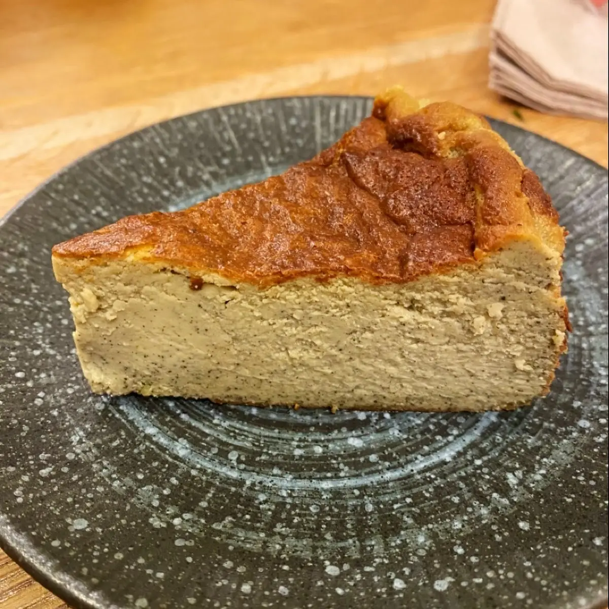 Burnt Basque Cheesecake Slice