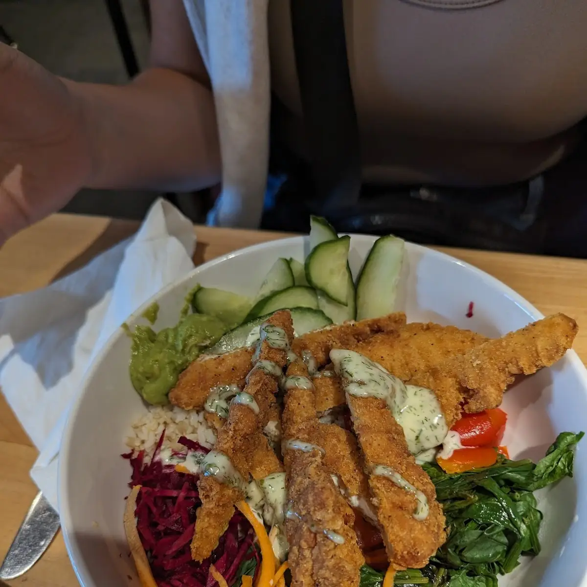 Honey Dill Chicken Power Bowl, Boston Pizza