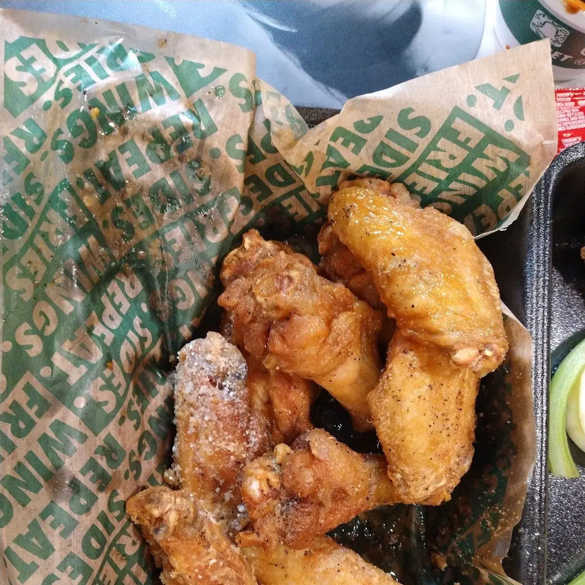 Lemon Pepper and Parmesan Wings
