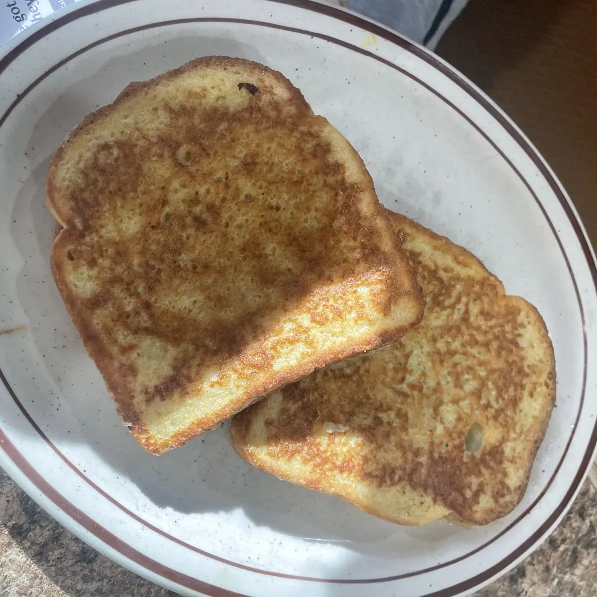 Single French Toast