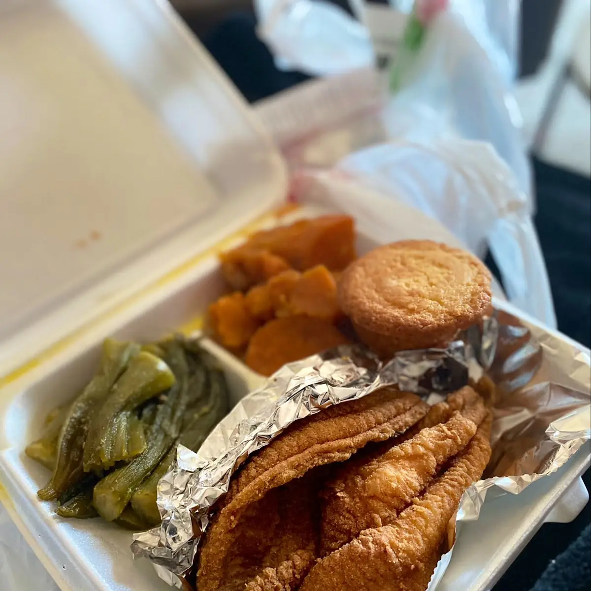 Fried Catfish (Boneless Filets) Dinner