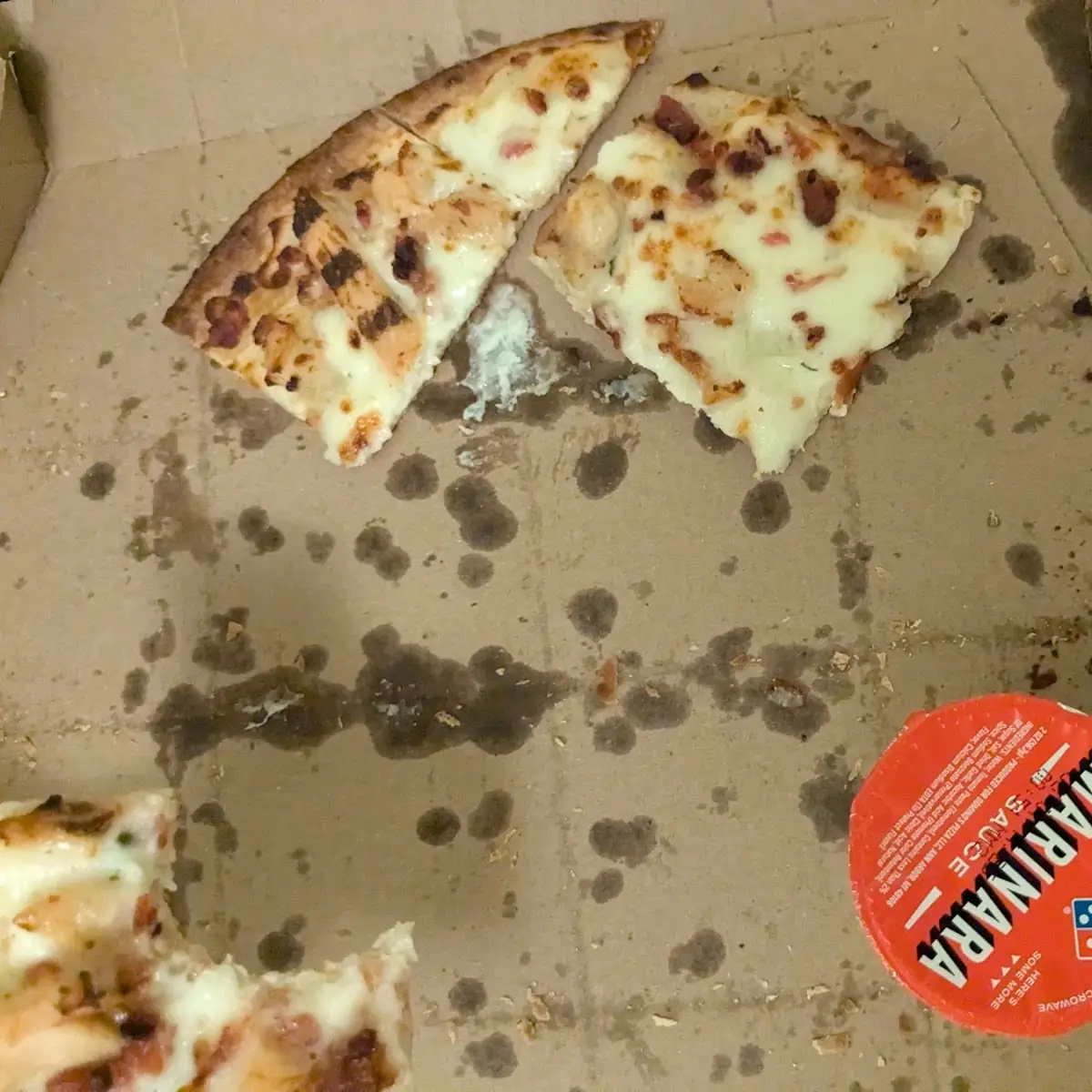 Chicken Bacon Alfredo Thin Crust