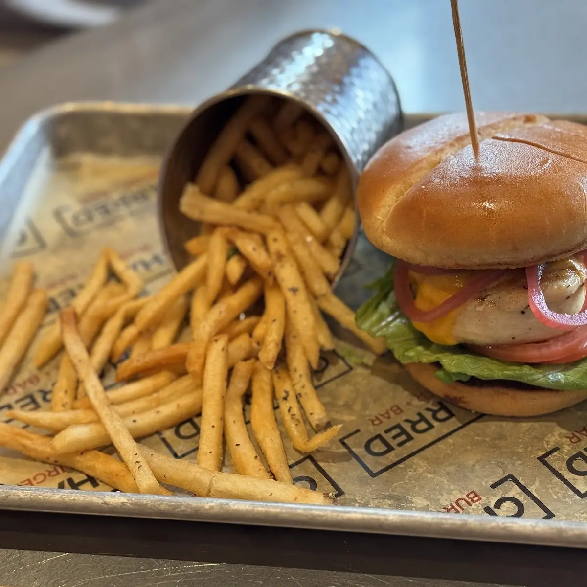 Avocado Chicken Burger
