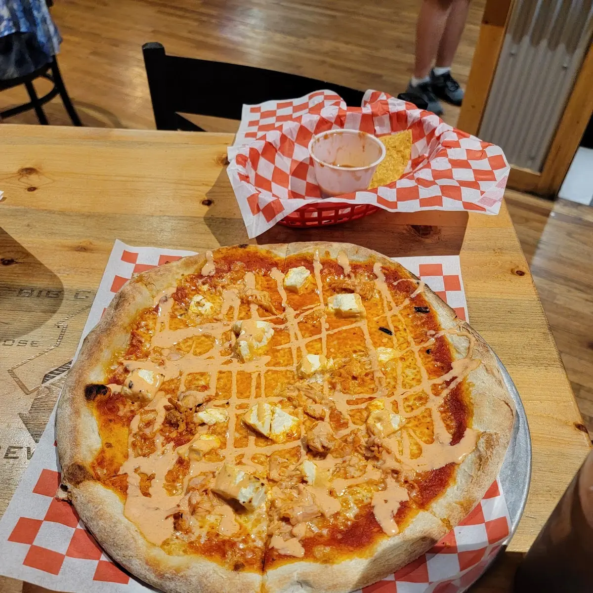 Buffalo Chicken Pizza