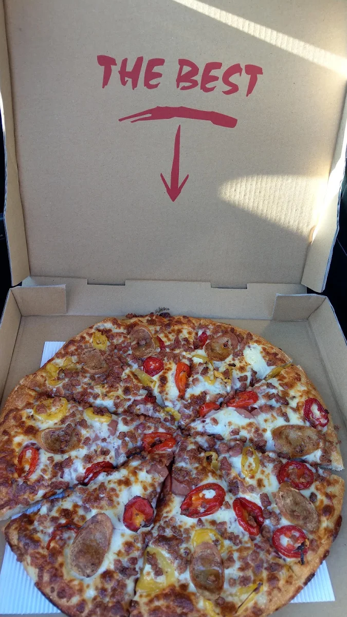 Absolutely Loaded Ultimate Pizza
