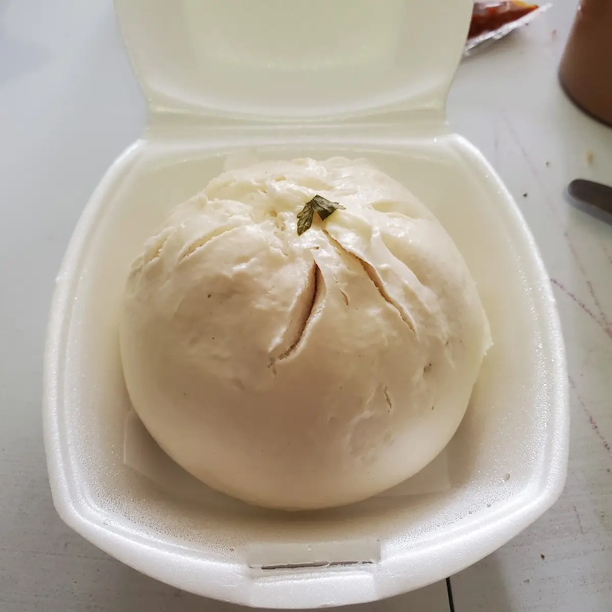 Steamed Pork Bun with Egg