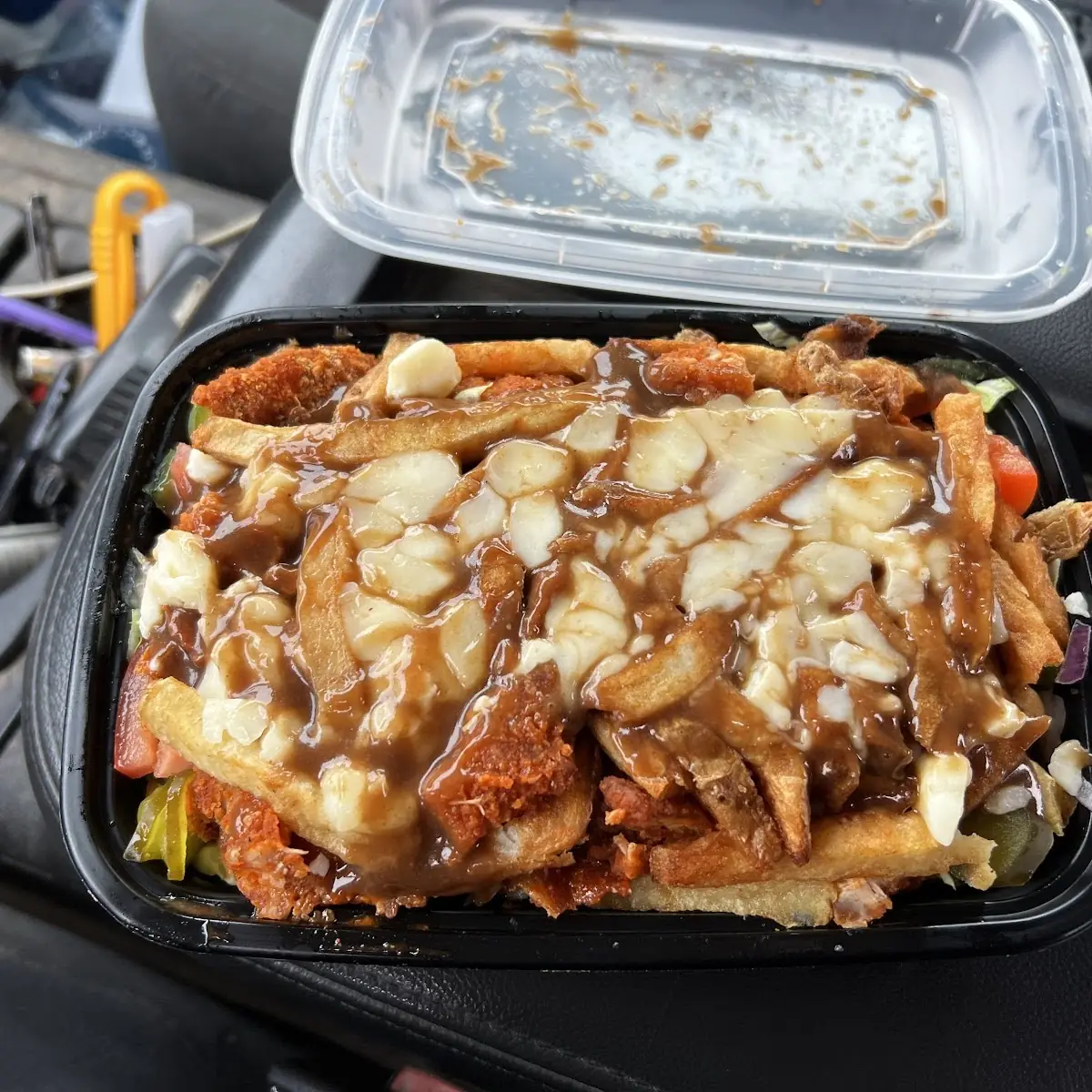Buffalo Chicken & Bacon Poutine