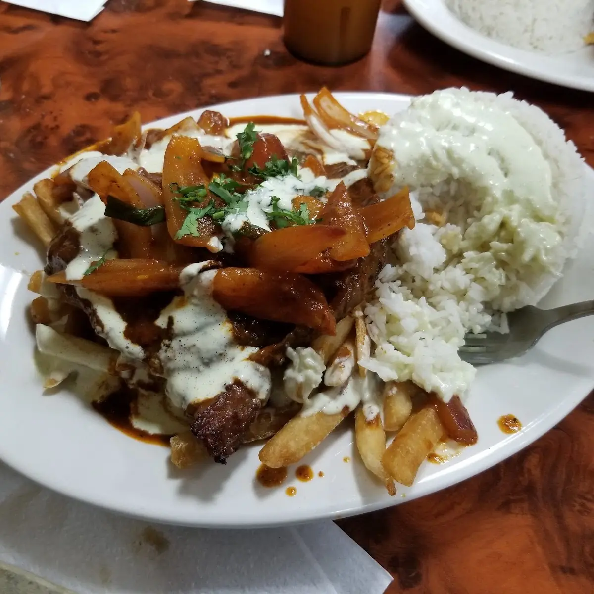 Bistec Encebollado Plato