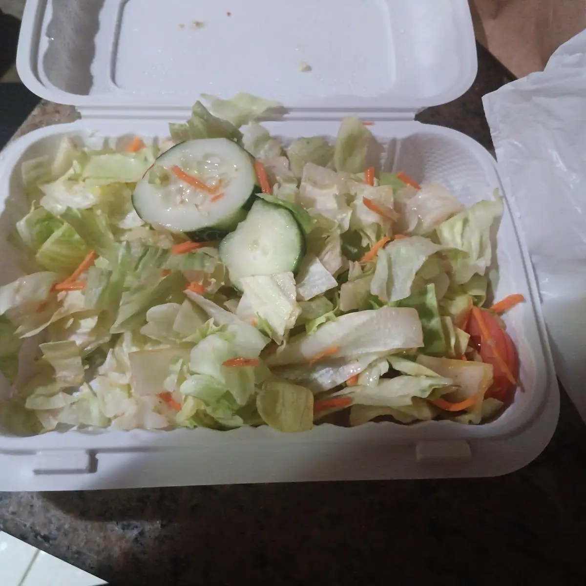 Ensalada Verde En Mal Estado