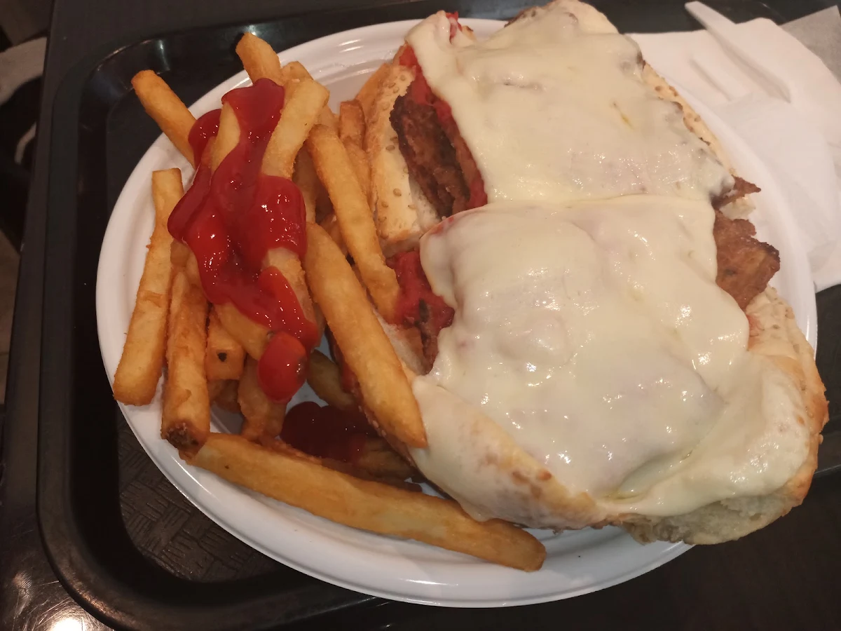 Eggplant Parmesan Hero