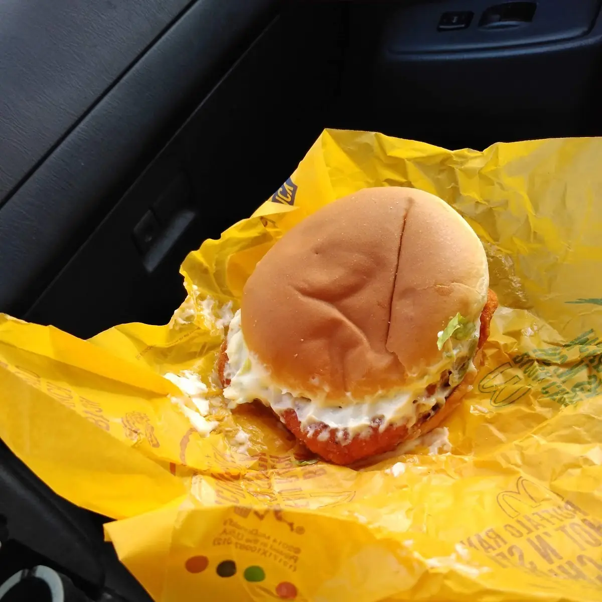 Spicy Mayo Sandwich not Chicken